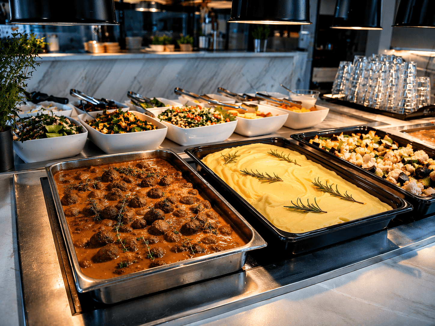 Food Corner lunch buffet